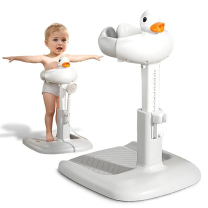 BabyChoice DuckBath™ Toddler Shower Stand & Support Stool