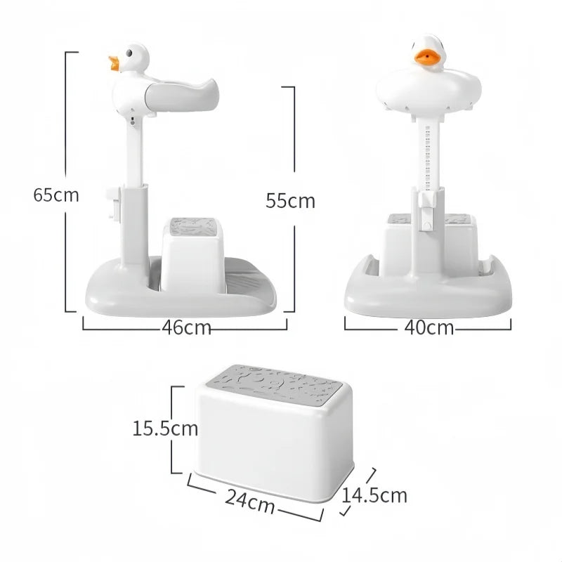 BabyChoice DuckBath™ Toddler Shower Stand & Support Stool
