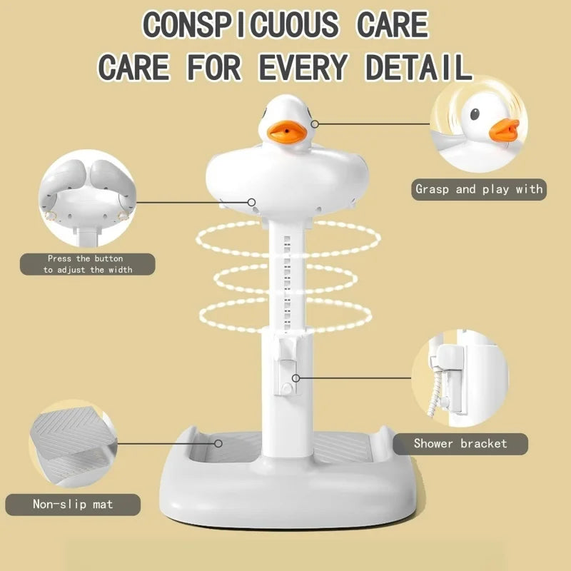 BabyChoice DuckBath™ Toddler Shower Stand & Support Stool