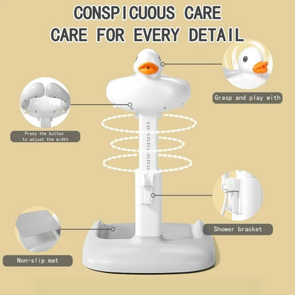 BabyChoice DuckBath™ Toddler Shower Stand & Support Stool