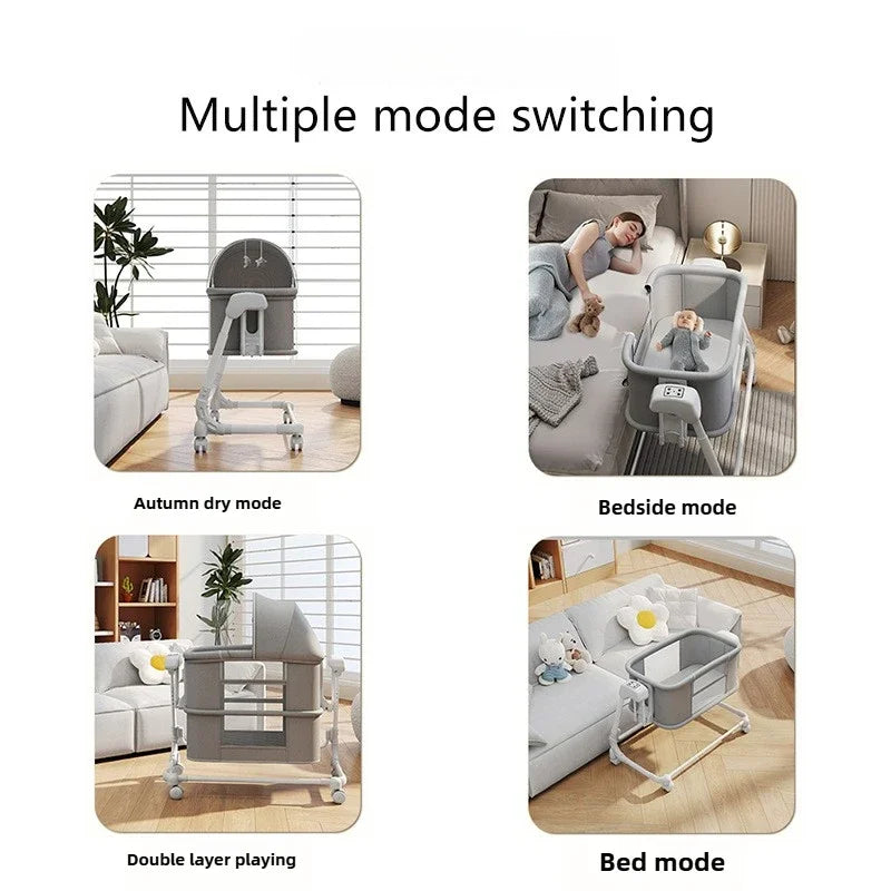 BabyChoice Automatic Rocking Bassinet